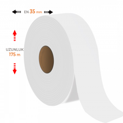 35 mm x 175 m Ağır Yıkama Japon Akmaz