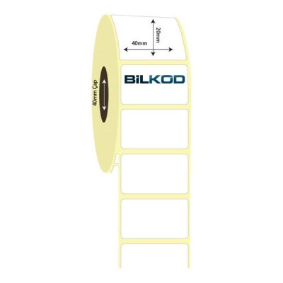 40mm x 20mm Termal Etiket (Sticker)