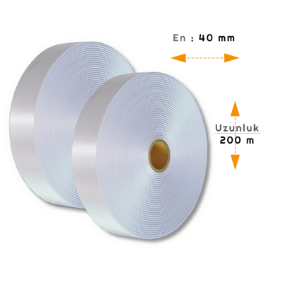 40 mm x 200 m Saten Akmaz