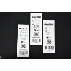 Baskılı Yıkama Talimatı Etiketi