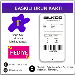 Baskılı Ürün Kartı| Sallama Kart