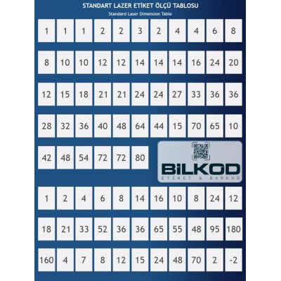 210 x 148 mm  Lazer Etiket